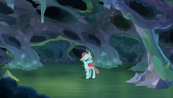 Size: 1280x720 | Tagged: safe, derpibooru import, screencap, ocellus, what lies beneath, solo