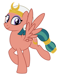 Size: 1024x1289 | Tagged: safe, artist:mirrorcrescent, derpibooru import, somnambula, pegasus, pony, atg 2018, female, looking at you, mare, newbie artist training grounds, simple background, solo, transparent background