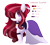 Size: 2169x1936 | Tagged: safe, artist:sugaryicecreammlp, derpibooru import, oc, oc:crimson scarlet, earth pony, pony, clothes, dress, female, mare, reference sheet, simple background, solo, transparent background