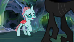 Size: 1280x720 | Tagged: safe, derpibooru import, screencap, ocellus, changedling, changeling, what lies beneath