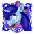 Size: 3000x3000 | Tagged: safe, artist:euspuche, derpibooru import, oc, oc only, oc:save state, pony, unicorn, blushing, bust, commission, female, glasses, looking at you, portrait, simple background, smiling, solo, tongue out, transparent background