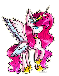 Size: 1121x1425 | Tagged: safe, artist:crystvlx, derpibooru import, oc, oc:crystal love, alicorn, pony, female, mare, simple background, solo, transparent background