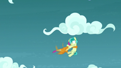 Size: 1280x720 | Tagged: safe, derpibooru import, screencap, sandbar, smolder, school raze