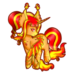 Size: 1000x1000 | Tagged: safe, artist:absolitedisaster08, derpibooru import, oc, oc:fira, alicorn, pony, chibi, female, mare, simple background, solo, transparent background