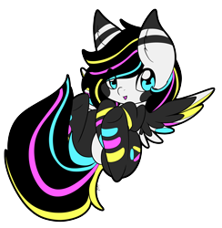 Size: 3508x3595 | Tagged: safe, artist:mangogryph, derpibooru import, oc, oc:polypon, pegasus, pony, robot, robot pony, chibi, simple background, solo, transparent background