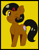 Size: 1024x1306 | Tagged: safe, artist:yanie-the-brown-pone, derpibooru import, oc, oc:yanie, pony, brown, cute, earth, female, one eye closed, simple background, solo, wink