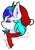 Size: 627x908 | Tagged: safe, derpibooru import, oc, oc only, bat pony, bat pony oc, christmas, hat, holiday, santa hat, simple background, solo, transparent background