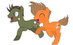 Size: 2600x1637 | Tagged: safe, artist:rainbow15s, derpibooru import, pony, ace attorney, crossover, dick gumshoe, larry butz, ponified