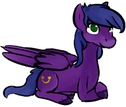 Size: 377x320 | Tagged: safe, artist:tempusfidgets, derpibooru import, oc, oc:lingov, pegasus, pony, old design, simple background, solo, transparent background