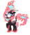 Size: 1024x1177 | Tagged: safe, artist:sugaryicecreammlp, derpibooru import, oc, oc:summer star, kirin, nirik, sounds of silence, angry, blank eyes, female, fire, kirin oc, mane of fire, simple background, solo, transparent background