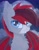 Size: 1200x1551 | Tagged: safe, artist:wulfieshydev, derpibooru import, oc, oc only, bat pony, pony, bat pony oc, bust, chest fluff, commission, happy, icon, night, solo