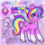 Size: 900x900 | Tagged: safe, artist:dolcisprinkles, derpibooru import, oc, oc only, oc:glittersweet, pony, unicorn, female, heart eyes, jewelry, mare, necklace, solo, wingding eyes