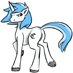 Size: 1280x1291 | Tagged: safe, artist:tempusfidgets, derpibooru import, oc, oc:clairvoyance, pony, unicorn, blackletter, male, simple background, solo, transparent background