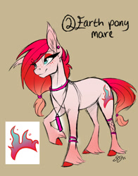 Size: 1280x1630 | Tagged: safe, artist:probablyfakeblonde, derpibooru import, oc, earth pony, pony, adoptable