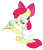 Size: 1666x1956 | Tagged: artist needed, source needed, safe, derpibooru import, edit, apple bloom, lemon hearts, pony, erlenmeyer flask, flaskhead hearts, funny, mad science, not salmon, safety goggles, science, vector, wat