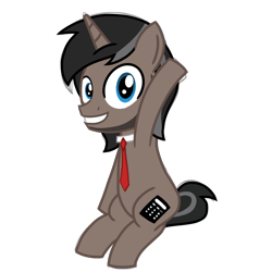 Size: 1200x1200 | Tagged: safe, artist:toyminator900, derpibooru import, oc, oc only, pony, unicorn, 2019 community collab, derpibooru community collaboration, necktie, simple background, solo, transparent background