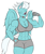 Size: 1305x1558 | Tagged: safe, artist:calm wind, artist:matchstickman, derpibooru import, edit, fleetfoot, anthro, 1000 years in photoshop, abs, biceps, breasts, busty fleetfoot, cleavage, clothes, fleetflex, flexing, gloves, midriff, muscles, one eye closed, sports bra, wonderbolts