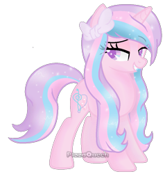 Size: 835x876 | Tagged: safe, artist:doroshll, derpibooru import, oc, oc:sugar rhythm, pony, unicorn, female, mare, simple background, solo, transparent background