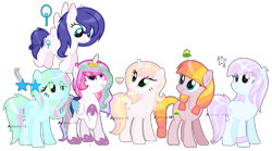 Size: 1024x571 | Tagged: safe, artist:xylenneisnotamazing, derpibooru import, oc, oc only, alicorn, earth pony, pegasus, pony, unicorn, female, mare, simple background, transparent background