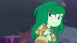 Size: 1920x1080 | Tagged: safe, derpibooru import, screencap, wallflower blush, better together, equestria girls, forgotten friendship, memory stone, solo