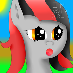 Size: 1280x1280 | Tagged: safe, artist:jimmy draws, derpibooru import, oc, oc only, oc:marilyn red, pony, cute, female, filly, foal