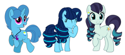 Size: 1920x851 | Tagged: safe, artist:徐詩珮, derpibooru import, coloratura, spring rain, oc, oc:sunny raiest, earth pony, pony, unicorn, my little pony: the movie, female, lesbian, magical lesbian spawn, offspring, parent:coloratura, parent:spring rain, parents:springratura, shipping, simple background, springratura, transparent background