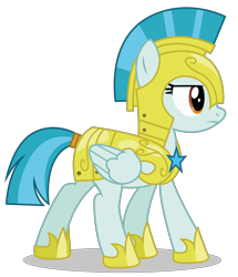 Size: 4304x5000 | Tagged: safe, artist:dragonchaser123, derpibooru import, guardian angel (character), pegasus, pony, school raze, absurd resolution, female, guardsmare, mare, royal guard, simple background, solo, transparent background, vector