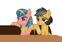 Size: 1280x867 | Tagged: safe, artist:thepegasisterpony, derpibooru import, daring do, somnambula, pony, daringnambula, female, lesbian, shipping