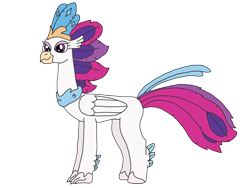 Size: 2048x1536 | Tagged: safe, artist:supahdonarudo, derpibooru import, queen novo, classical hippogriff, hippogriff, my little pony: the movie, simple background, solo, transparent background