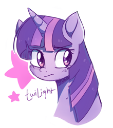 Size: 777x883 | Tagged: safe, artist:shgurr, derpibooru import, twilight sparkle, pony, bust, portrait, solo