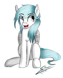 Size: 1016x1242 | Tagged: safe, artist:speed-chaser, derpibooru import, oc, oc:snow flash, pegasus, pony, female, looking back, mare, simple background, solo, transparent background