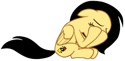 Size: 2350x1153 | Tagged: safe, derpibooru import, oc, oc only, oc:middle sensitive, pegasus, pony, crying, cutie mark, eyes closed, female, floppy ears, mare