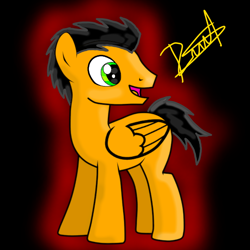 Size: 768x768 | Tagged: safe, artist:thunder burst, derpibooru import, oc, pegasus, pony, cute, solo