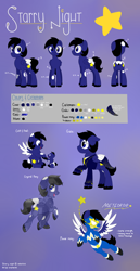 Size: 1800x3500 | Tagged: safe, artist:vampteen83, derpibooru import, oc, oc only, oc:starry night, crystal pony, pegasus, pony, baby, baby pony, colt, crystallized, male, power ponies oc, reference sheet, solo, stallion