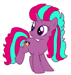 Size: 1011x1068 | Tagged: safe, artist:徐詩珮, derpibooru import, oc, oc only, oc:everything shadow, pony, unicorn, magical lesbian spawn, next generation, offspring, parent:glitter drops, parent:tempest shadow, parents:glittershadow, simple background, transparent background