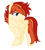 Size: 556x612 | Tagged: safe, artist:sapphireartemis, derpibooru import, oc, oc:fire emberstrike, pegasus, pony, male, simple background, solo, stallion, transparent background