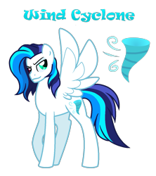 Size: 1051x1183 | Tagged: safe, artist:andy-hazards, derpibooru import, oc, oc only, oc:wind cyclone, pegasus, pony, base used, heterochromia, male, offspring, parent:rainbow dash, parent:soarin', parents:soarindash, simple background, solo, spread wings, stallion, transparent background, wings