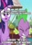 Size: 423x600 | Tagged: safe, derpibooru import, edit, edited screencap, screencap, spike, twilight sparkle, twilight sparkle (alicorn), alicorn, dragon, ppov, angry, boat, duo, implied garble, implied smolder, meme, wrong aspect ratio