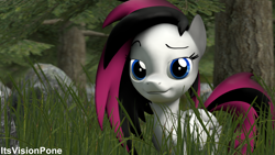 Size: 1920x1080 | Tagged: safe, artist:vision, derpibooru import, oc, oc:vision, pegasus, pony, 3d, bust, female, forest, grass, mare, portrait, source filmmaker, tree