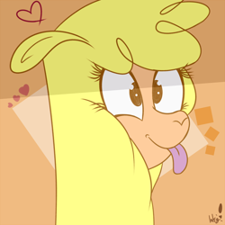 Size: 2500x2500 | Tagged: safe, artist:tonystorm12, derpibooru import, paprika paca, alpaca, them's fightin' herds, community related, cute, female, high res, smiling, solo, tongue out
