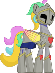 Size: 1000x1314 | Tagged: safe, derpibooru import, oc, oc:aurora strangelove, pegasus, pony, fallout equestria, armor