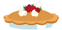 Size: 3413x1682 | Tagged: safe, artist:dragonchaser123, derpibooru import, secrets and pies, food, no pony, pie, resource, simple background, strawberry, transparent background, vector