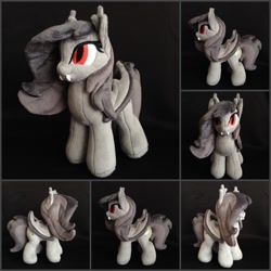 Size: 1000x1000 | Tagged: safe, artist:burgunzik, derpibooru import, oc, oc:shadow fall, bat pony, pony, female, irl, mare, photo, plushie, solo