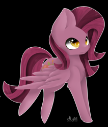 Size: 2022x2384 | Tagged: safe, artist:ether-akari, derpibooru import, oc, oc only, oc:cloudberry, pegasus, pony, cute, female, looking up, request, solo