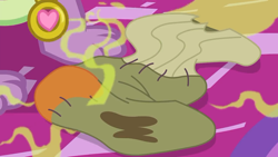 Size: 1280x720 | Tagged: safe, derpibooru import, screencap, spike, spike the regular dog, dog, better together, equestria girls, reboxing with spike!, dirty sock, male, paws, smelly