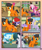 Size: 900x1080 | Tagged: safe, artist:lister-of-smeg, derpibooru import, apple bloom, button mash, cheerilee, dinky hooves, rumble, twist, oc, oc:lazybug, oc:scavenger (lister-of-smeg), cockatrice, earth pony, pony, comic:crystal heart attack, colt, comic, male