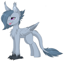 Size: 941x902 | Tagged: safe, artist:melodytheartpony, derpibooru import, oc, hippogriff, hybrid, pony, fluffy, simple background, transparent background