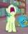 Size: 356x433 | Tagged: safe, derpibooru import, screencap, gallus, sandbar, earth pony, griffon, pony, what lies beneath, cropped, cute, gallabetes, male, sandabetes, sleeping, volumetric mouth, yawn