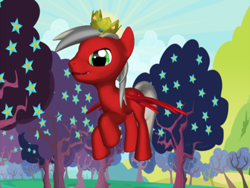 Size: 400x300 | Tagged: safe, artist:theverycreativebrony, derpibooru import, oc, oc:emperor vandono grathmc, pony, 3d