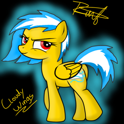 Size: 768x768 | Tagged: safe, artist:thunder burst, artist:thunderburst24, derpibooru import, oc, oc:cloudy wings, pegasus, pony, sexy, solo